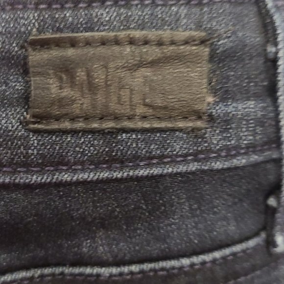 Paige Manhattan Bootcut Jeans in Clayton - Size 27 - Blue, Mid Rise, Denim - Picture 8 of 8